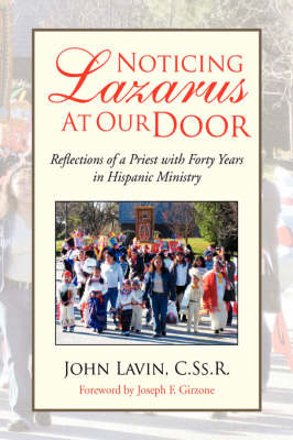 Book cover for Noticing Lazarus at Our Door