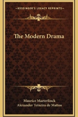 Cover of The Modern Drama