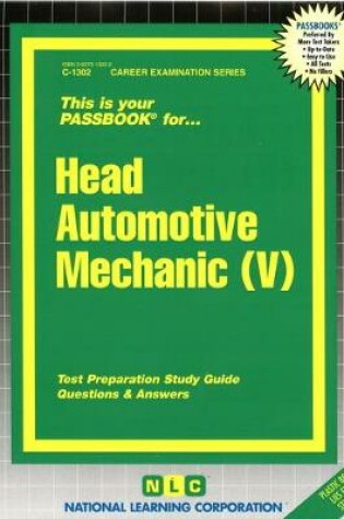 Cover of Head Automotive Mechanic (V)