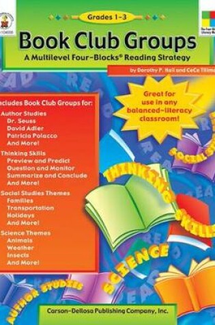 Cover of Book Club Groups, Grades 1 - 3