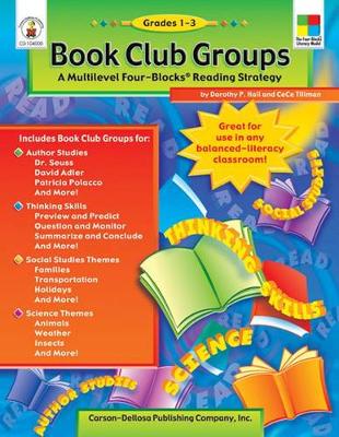 Book cover for Book Club Groups, Grades 1 - 3