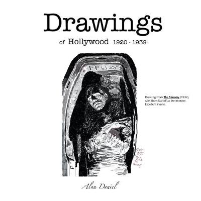 Book cover for Drawings of Hollywood 1920-1939