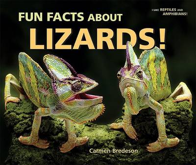 Book cover for Fun Facts about Lizards!