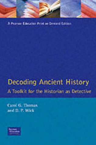 Cover of Decoding Ancient History