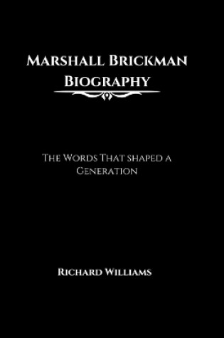 Cover of Marshall Brickman Biography