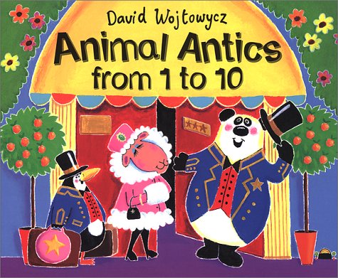 Book cover for Animal Antics from 1 to 10