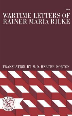 Book cover for Wartime Letters of Rainer Maria Rilke