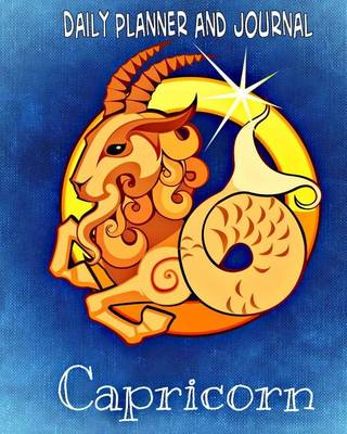 Book cover for Daily Planner and Journal (Quick Appointment-Task Section) Capricorn