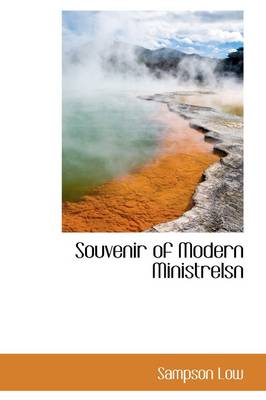 Book cover for Souvenir of Modern Ministrelsn