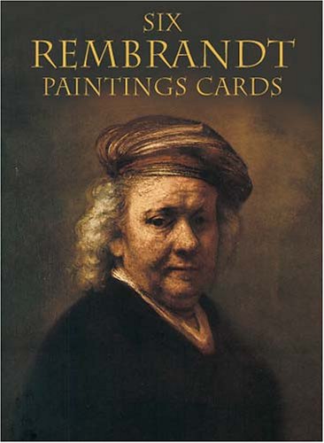 Book cover for Six Rembrandt Paintings Cards