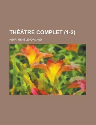 Book cover for Theatre Complet (1-2 )