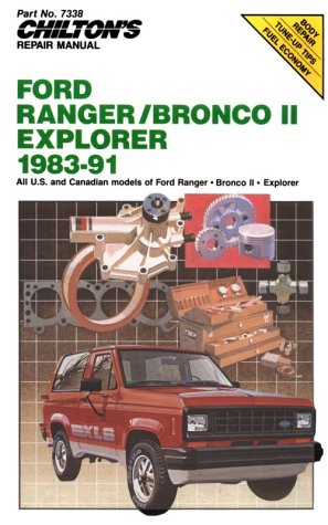 Book cover for Ford Ranger/Bronco II Explorer 1983-91