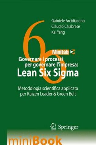 Cover of Governare I Processi Per Governare l'Impresa: Lean Six SIGMA