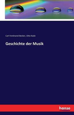 Book cover for Geschichte der Musik