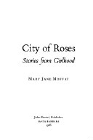 Cover of City of Roses