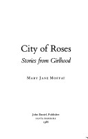 Book cover for City of Roses