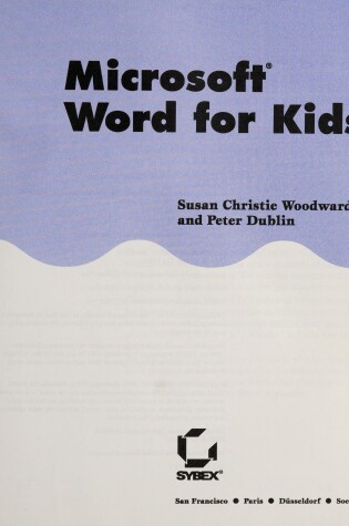 Cover of Microsoft Word for Kids