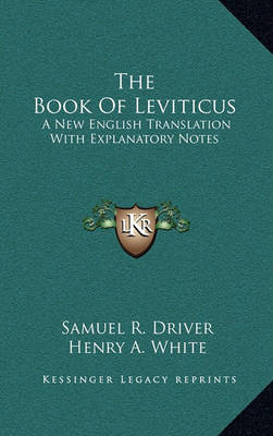 Book cover for The Book of Leviticus