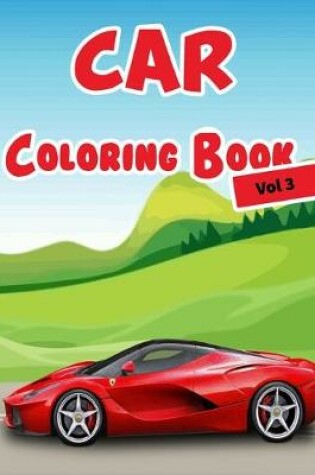 Cover of Car Coloring Book Vol 3