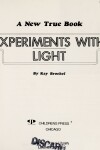 Book cover for Experiments with Light