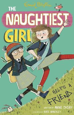 Book cover for Naughtiest Girl Helps A Friend