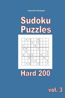 Cover of Sudoku Puzzles - Hard 200 vol. 3