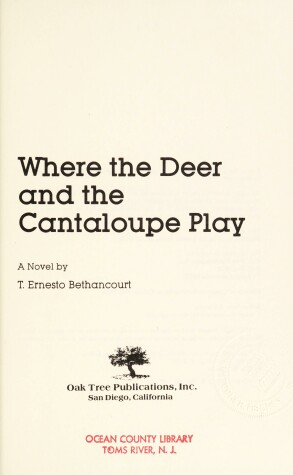 Book cover for Where the Deer and the Cantaloupe Play