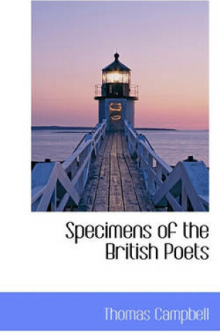 Cover of Specimens of the British Poets