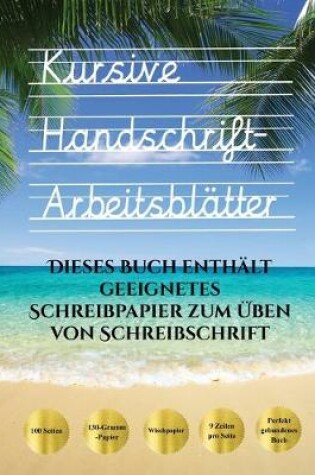 Cover of Kursive Handschrift-Arbeitsblatter