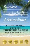 Book cover for Kursive Handschrift-Arbeitsblatter