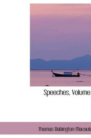 Cover of Speeches, Volume II