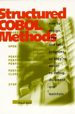 Cover of Structured Cobol Methods