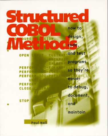 Book cover for Structured Cobol Methods