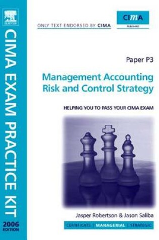 Cover of Cima Exam Practice Kit Management Accounting Risk and Control Strategy