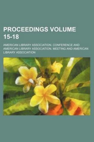 Cover of Proceedings Volume 15-18