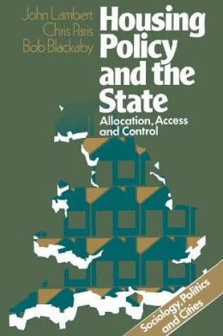 Cover of Housing Policy and the State