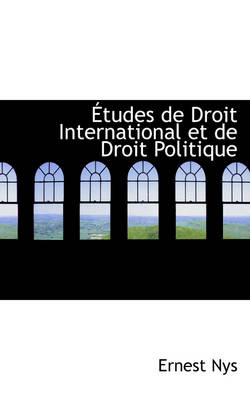 Book cover for Tudes de Droit International Et de Droit Politique