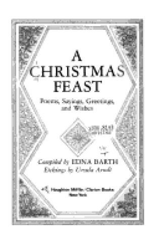 Cover of Christmas Feast