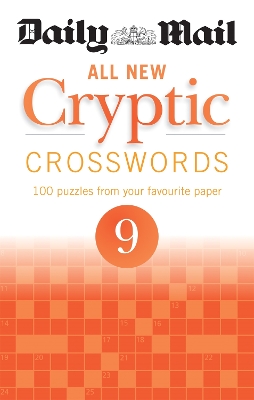 Book cover for Daily Mail All New Cryptic Crosswords 9