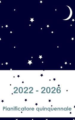 Book cover for 2022-2026 Planner di cinque anni