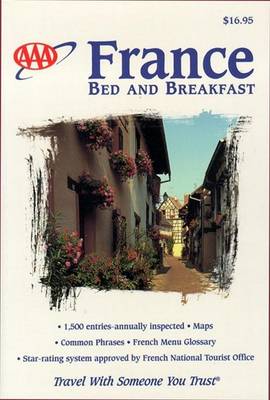 Book cover for AAA France Bed and Breakfast