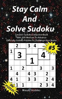 Book cover for Stay Calm And Solve Sudoku #5