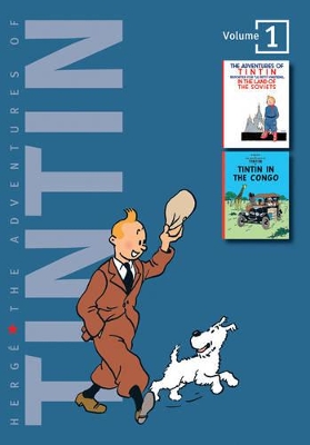 Cover of The Adventures of Tintin: Volume 1 (Compact Editions)