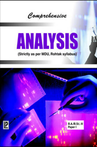 Cover of Comprehensive Analysis (MDU, Rohtak)