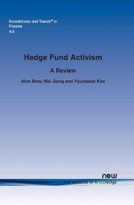 Cover of Hedge Fund Activism