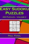 Book cover for Easy Sudoku Puzzles Volume 2