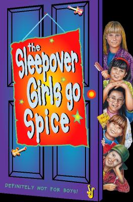 Book cover for The Sleepover Girls Go Spice