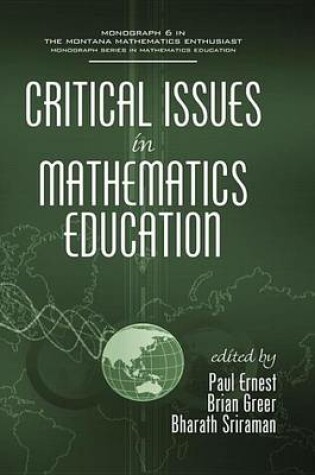 Cover of Critical Issues in Mathematics Education (Hc)