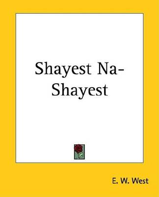 Book cover for Shayest Na-Shayest