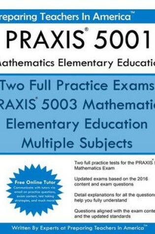Cover of PRAXIS 5001 Mathematics Elementary Education